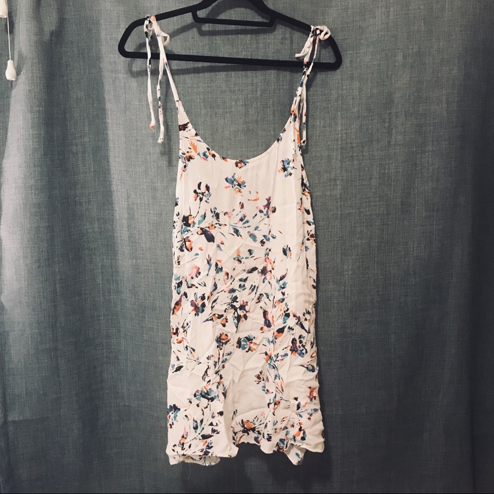White sundress from boutique in Hawaii